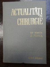 Actualitati in chirurgie- E. Proca foto