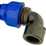 Cot compresiune cu filet interior 25mm 3/4 inch din polipropilena