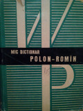 Vladimir Iliescu - Mic dictionar polon-roman (1963)
