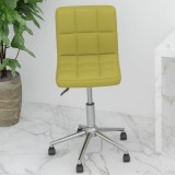 Cumpara ieftin Scaun de birou pivotant, verde, material textil