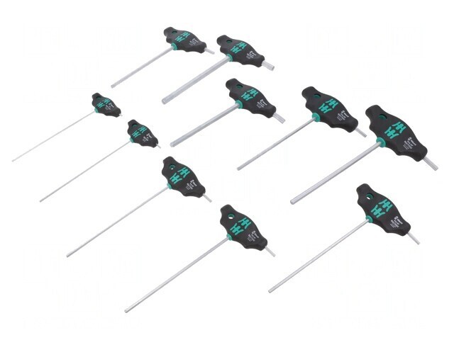 Set chei imbus Hex-Plus cu m&acirc;ner T