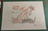 Desen penita ,Tia PELTZ.Caricatura benzi desenate , intamplari hazlii, Portrete, Cerneala, Realism