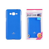 Husa Mercury Jelly Samsung E500 Galaxy E5 Blue Blister, Silicon, Carcasa