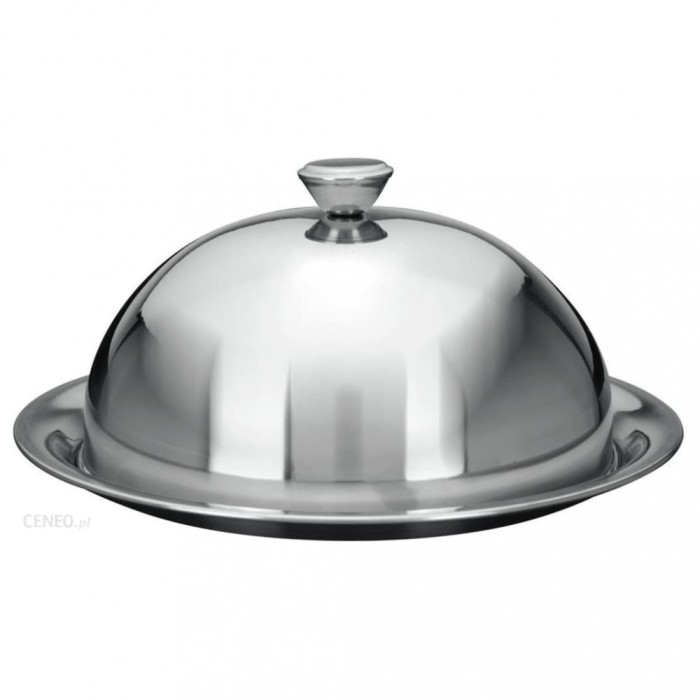 Excellent Houseware Dom tip clopot cu suport servire, oțel inoxidabil 442506