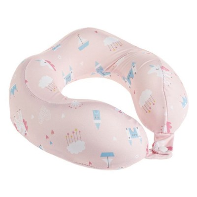 Perna de Calatorie pentru Copii, Roz, Unicorn, Memory Foam foto