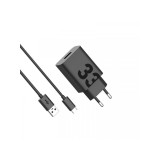 Incarcator Retea Cu Cablu USB-C Motorola 33W 3A 1 x USB-A Negru PG38C06448