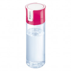 Sticla filtranta Brita Fill&amp;Go Vital, 600 ml, 22 x 7.2 cm, Roz