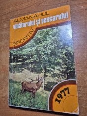 almanahul vanatorului si pescarului sportiv - din anul 1977 foto