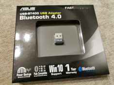 Adaptor Bluetooth ASUS nano USB mic NOU conectare dispozitive mobile fara fir foto