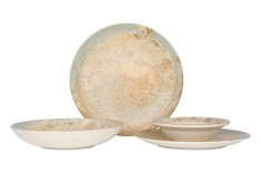Bonna Set de vesela - Luz - 24 bucăți - 6 persoane - Porţelan