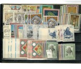 Vatican - Lot timbre neuzate, cu dubluri