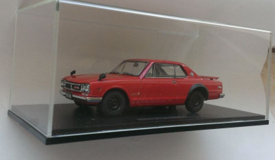 Macheta Nissan Skyline 2000 GT-R (KPGC-10) 1971 - Kyosho 1/43 foto