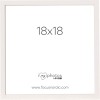 Rama foto Rock White 18x18