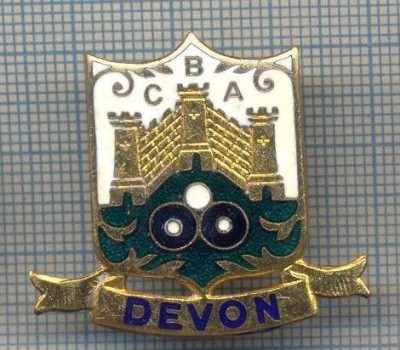 AX 347 INSIGNA BOWLING -C.B.A. DEVON -MAREA BRITANIE foto