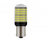 Cumpara ieftin Bec LED Canbus 1156 BA15S P21W 3014, 144 LED-uri Marsarier, Alb, 6000K, BZRSH