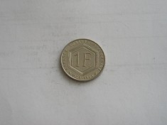M3 C50 - Moneda foarte veche - Franta - 1 franc - omagiala - 1988