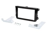 Cadru radio VW 2 DIN negru lucios PER.PIC - Montaj perfect și design premium