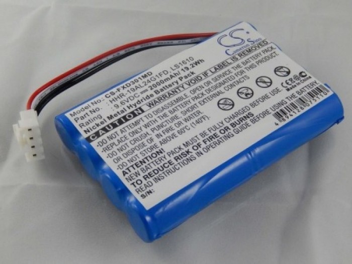 Acumulator pentru fukuda cardimax fx-3010 u.a. 9.6v, ni-mh, 2000mah, , Acumulator pentru fukuda cardimax fx-3010 u.a. 9.6v, ni-mh, 2000mah, ,