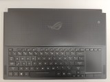 Carcasa superioara cu tastatura palmrest Laptop Gaming, Asus, Rog Zephyrus GX501V, GX501VI, GX501VIK, GX501VS, GX501VSK, GX501GI, 90NR00A1-R31US0, 90N
