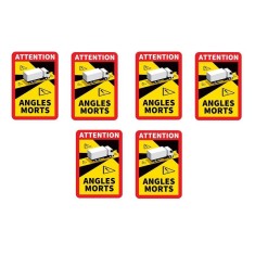 Stiker Autocolant camion indicator unghi mort 6 bucati / set &reg; ALM