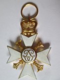 Belgia medalia militara:Crucea pentru Civili clasa I,dimensiuni:44 x 35 mm