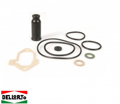 Set complet garnituri carburator Dellorto SHB 16.16 - Vespa 50 / N (63-71) - 50 R (69-83) - 50 Special (69-83) - PK 50 - PK 50 S (85-88) - PK 50 XL (8 foto