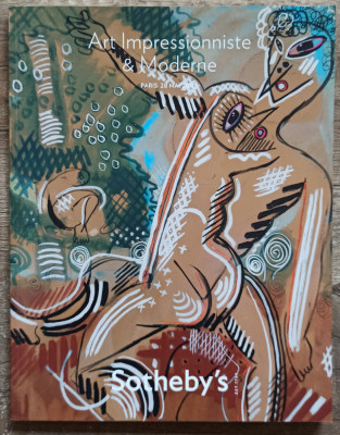 Catalog de licitatie Sotheby&amp;#039;s Paris 2009, Art Impressioniste &amp;amp; Moderne foto