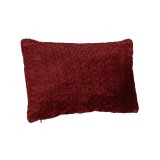Perna decorativa, 55x37 cm, Rosu, Poliester, ATU-0808504, Oem