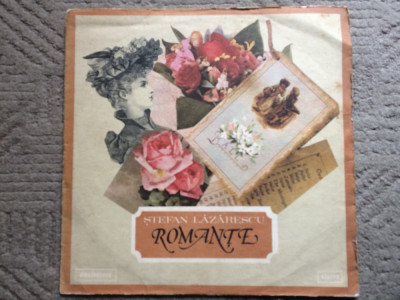 stefan lazarescu &amp;lrm;romante disc vinyl lp muzica populara usoara ST EPE 02233 VG+ foto