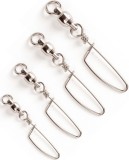 Agrafa Filex Vartej cu Rulment BB Swivel &amp; Castlock Snap, Nr.8, 100kg, 3buc/pac
