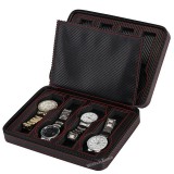 Cumpara ieftin Caseta Transport Ceasuri 8 Spatii Carbon, Watchbox