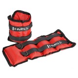 Cumpara ieftin Saculeti cu greutati HMS OB03 2 x 1.5kg, rosu FitLine Training