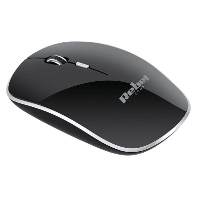Mouse wireless 800/1200/1600dpi USB 2.4 GHz Plug and Play WM200 REBEL foto