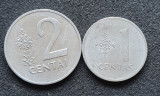 Lituania 2 centai 1 centas 2001, Europa