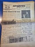 ziarul sportul popular 16 iulie 1966 - a 8-a editie a campionatului mondial de fotbal, caiac canoe