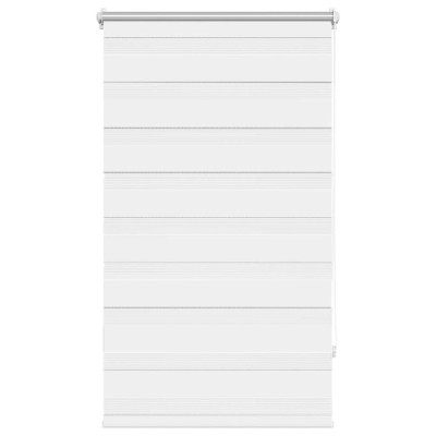 Jaluzea tip zebra, 70 x 120 cm, alb foto