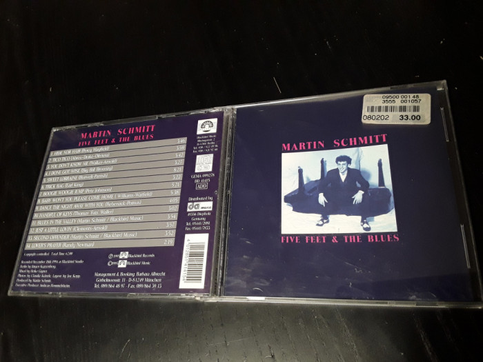 [CDA] Martin Schmitt - Five Feet &amp; The Blues - cd audio original