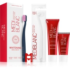 MEDIBLANC Whitening set pentru &icirc;ngrijirea dentară pentru dinti albi si stralucitori