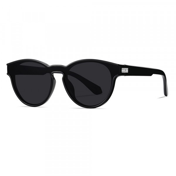 Ochelari De Soare Unisex Techsuit TR7545, Polarizati, Protectie UV, Negri Gri