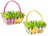 Cumpara ieftin Set 2 cosulete Paste textil multicolor 24x17x26 cm