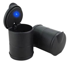 Scrumiera auto suplimentara cu iluminare LED PLS38 foto