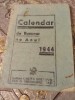 H. Calendar de Buzunar 1944