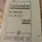 H. Calendar de Buzunar 1944