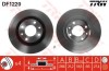 Disc frana PEUGEOT 206 Hatchback (2A/C) (1998 - 2016) TRW DF1220