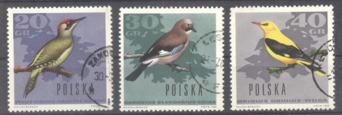 Poland 1966 Birds, used G.265