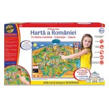 Joc Educațional Idea, Harta Rom&acirc;niei Electronică, Vorbește &icirc;n Limba Rom&acirc;nă, Multicolor, 6+ Ani