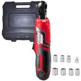 Raider RD-RW01 - Cheie cu clichet 1 acumulator Li-Ion 12 V 2 Ah valiza plastic accesorii