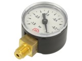 Vacuumetru 40mm pentru lichide neagresive și gaze inerte