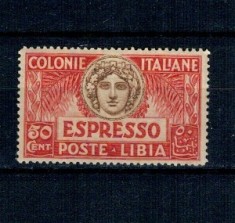 Libia Italiana 1921 - Expres, Mi.No.37 neuzat