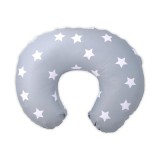 Perna multifunctionala, Lorelli Happy, 140 cm, husa detasabila, Stars Blue Grey Mist